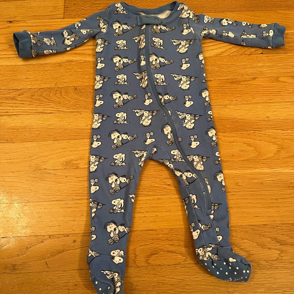 Janie and Jack Snoopy One-piece